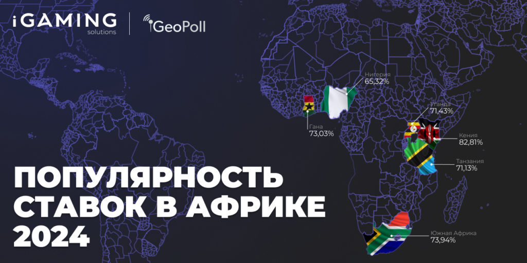 Популярность ставок в Африке 2024